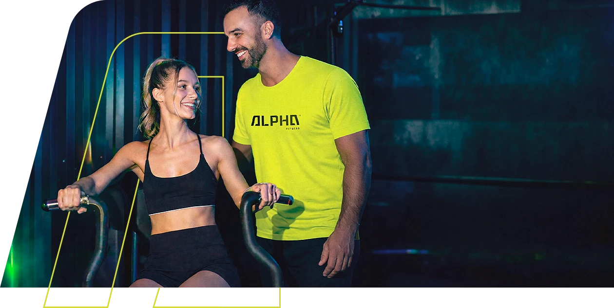 Aqui, você não treina sozinho.