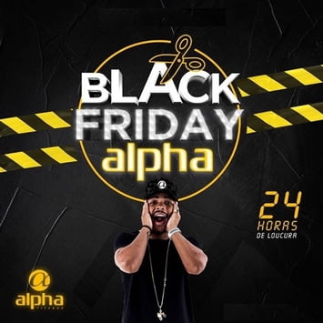 BLACK FRIDAY: Rede Alpha Fitness terá valores especiais nesta quarta-feira (06)