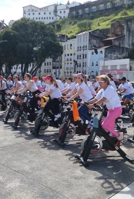 Bike das Cores”: Alpha Fitness promove 2ª edição do evento em Salvador