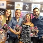 Ramon Cruz e esposa com Patrícia Magalhães e Leandro Maia no lançamento da Revista Alpha. Foto Genilson Coutinho