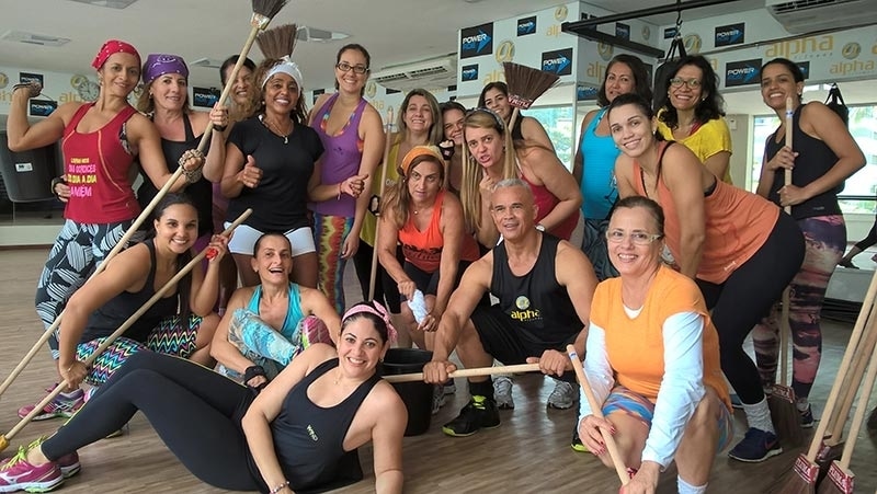 Rede Alpha Fitness promove aula de Cross House