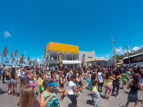 Com Papazoni e Fitdance aulão de Ritmos reuniu mais de 200 pessoas em Patamares