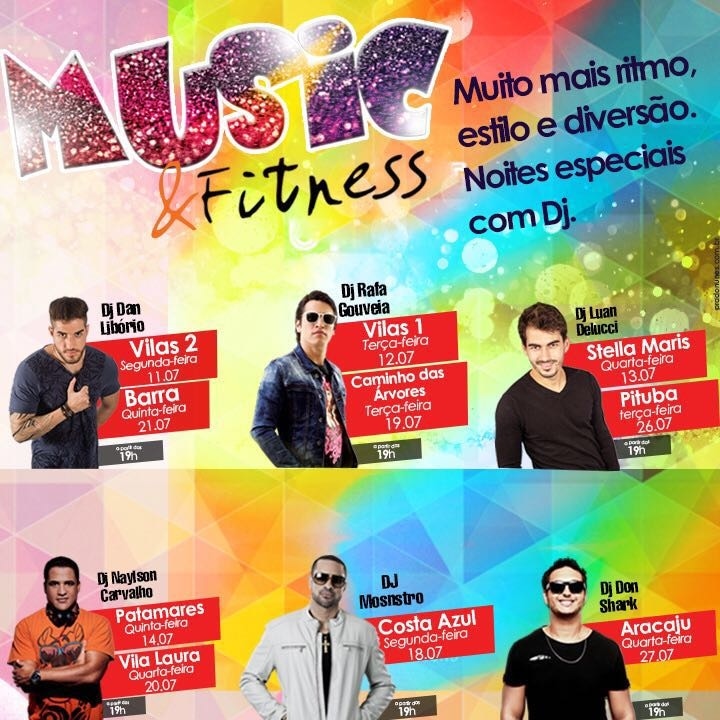 Das pistas para a academia: DJs comandam mais uma edição do Music & Fitness na Rede Alpha Fitness